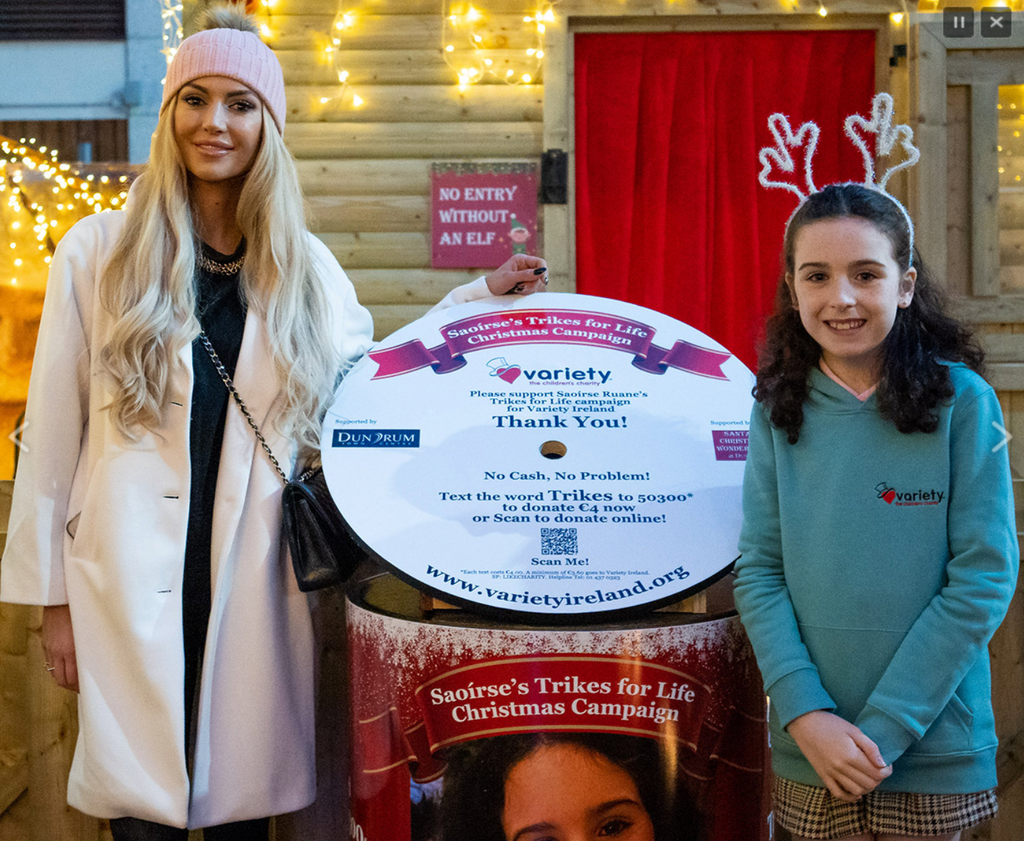 Saoírse’s Trikes for Life Christmas Campaign 